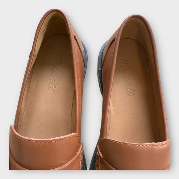 Madewell the Vernon loafer Penny loafer in dried maple size 8.5 - Picture 4 of 10